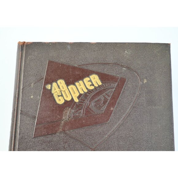 1948 University of Minnesota Gophers Gopher Yearbook Vintage - Picture 2 of 9
